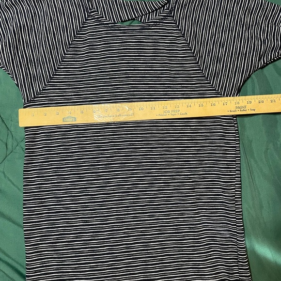 Talbots striped XS shift tee shirt dress worn once - Picture 3 of 4